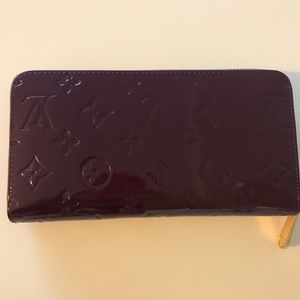 LV leather wallet